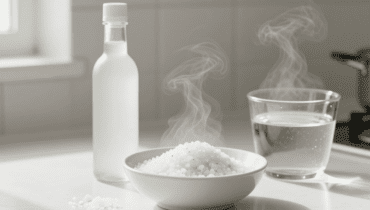 Grasso della cappa: come l’aceto bianco, il sale e l’acqua calda dissolvono i residui in 5 minuti senza strofinare Grasso della cappa: come l’aceto bianco, il sale e l’acqua calda dissolvono i residui in 5 minuti senza strofinare