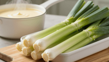 Gratin di porri alla besciamella: come il petto di pollo sostituisce il prosciutto senza perdere in golosità