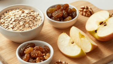 Barrette d’avena senza glutine mela e uvetta: la ricetta completa con ammollo espresso della frutta secca