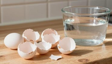 Giardinaggio: l’acqua di gusci d’uovo bolliti corregge naturalmente le carenze di calcio del suolo