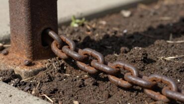 Catena metallica sepolta vicino alla cassetta delle lettere: le 6 spiegazioni più probabili secondo gli esperti