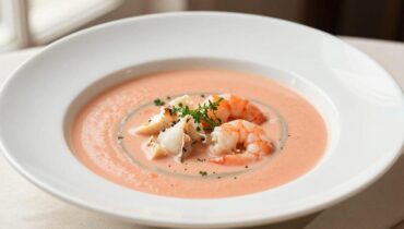 Bisque di granchio e gamberetti: la tecnica allo sherry che trasforma questo piatto classico in un pasto gastronomico Bisque di granchio e gamberetti: la tecnica allo sherry che trasforma questo piatto classico in un pasto gastronomico
