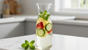 Acqua detox limone, fragola, menta e cetriolo: come questa semplice bevanda sostituisce le bibite e aumenta la tua idratazione