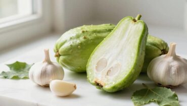 Chayote, aglio ed erbe essiccate: la ricetta naturale che sostiene digestione, circolazione e immunità Chayote, aglio ed erbe essiccate: la ricetta naturale che sostiene digestione, circolazione e immunità