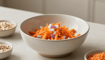 Frittelle di lenticchie rosse e carote: la tecnica dei fiocchi d’avena per una consistenza perfetta