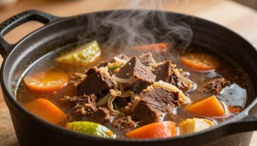 Zuppa di manzo e verdure: perché rosolare prima di cuocere lentamente cambia tutto il gusto Zuppa di manzo e verdure: perché rosolare prima di cuocere lentamente cambia tutto il gusto