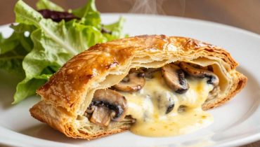 Pasta sfoglia al prosciutto e funghi: la ricetta express che funziona dalla cena al brunch