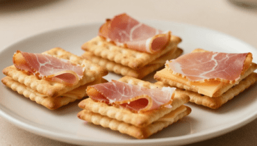 Aperitivo express: questi mini-sandwich Ritz prosciutto e formaggio pronti in 20 minuti conquistano i buffet