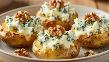Patate ripiene al roquefort: come ottenere una consistenza cremosa e una gratinatura perfetta in 60 minuti