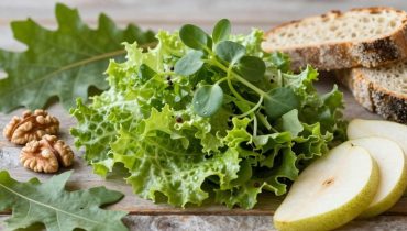 Insalata invernale: come il formaggio caldo impanato trasforma un piatto leggero in un pasto confortante