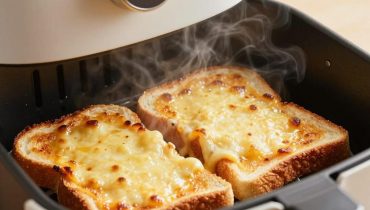 Toast al formaggio nella friggitrice ad aria: come ottenere un risultato croccante e fondente in 5 minuti senza girare