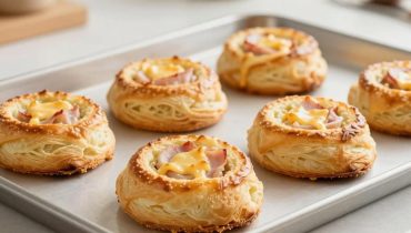 Girelle di pasta sfoglia prosciutto e formaggio: la tecnica del cilindro stretto che garantisce una cottura perfetta in 18 minuti Girelle di pasta sfoglia prosciutto e formaggio: la tecnica del cilindro stretto che garantisce una cottura perfetta in 18 minuti