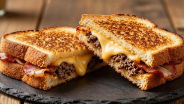 Grilled cheese al cheeseburger e salsa bang-bang: come riuscire il sandwich definitivo in 30 minuti Grilled cheese al cheeseburger e salsa bang-bang: come riuscire il sandwich definitivo in 30 minuti