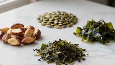 Tiroide: come tre ingredienti da cucina (noci del Brasile, semi di zucca, alghe) supportano naturalmente la produzione ormonale Tiroide: come tre ingredienti da cucina (noci del Brasile, semi di zucca, alghe) supportano naturalmente la produzione ormonale