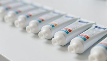 Tubetti di dentifricio: le linee colorate non indicano la composizione, ma guidano le macchine di produzione