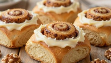 Rotoli alla cannella e noci: la tecnica per ottenere una consistenza perfettamente soffice e aerata Rotoli alla cannella e noci: la tecnica per ottenere una consistenza perfettamente soffice e aerata