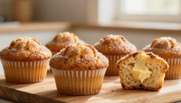 Muffin al formaggio spalmabile: questo ripieno cremoso cambia tutto per le tue colazioni