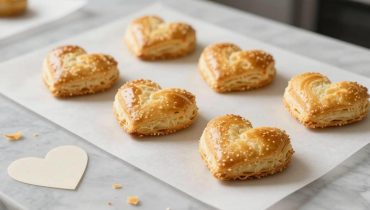 Aperitivo di San Valentino: questo trucco poco conosciuto trasforma i vostri ritagli di pasta sfoglia in bocconcini eleganti