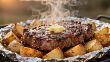 Cartocci di bistecca al burro all’aglio e patate: la ricetta che semplifica i tuoi pasti infrasettimanali Cartocci di bistecca al burro all’aglio e patate: la ricetta che semplifica i tuoi pasti infrasettimanali