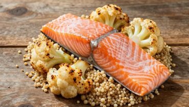 Salmone, cavolfiore arrostito al cumino e bulgur: un piatto completo pronto in 40 minuti