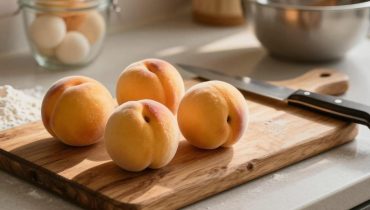 Muffin alle pesche e crumble: questo trucco dell’impasto allo yogurt garantisce una morbidezza perfetta senza sbattitore elettrico