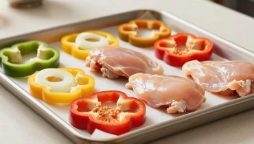 Petti di pollo tipo fajitas al forno: una ricetta in 25 minuti, ricca di proteine e povera di carboidrati