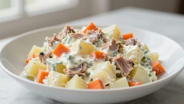 Insalata russa al tonno: il trucco dei 30 minuti di riposo che cambia tutto