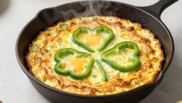 Frittata vegetariana: come trasformare peperoni e patate in un pasto completo per tutta la giornata