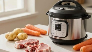 Instant Pot: Come preparare costolette di maiale, purè e verdure in 30 minuti in un unico contenitore