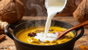 Pollo al latte di cocco: come la cucina della Riunione trasforma un piatto semplice in un comfort esotico in 55 minuti