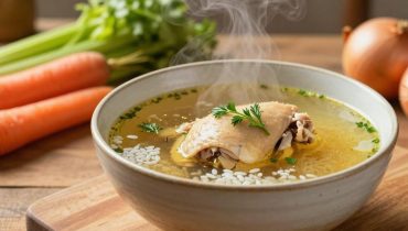 Zuppa di pollo e riso a 1,89€: la tecnica della sfumatura che trasforma un brodo ordinario in un piatto confortante