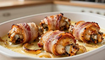 Cosce di pollo alla contadina al forno: la tecnica della pancetta affumicata e della senape per un piatto tenero e saporito