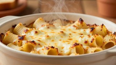 Rigatoni alla scamorza affumicata: la tecnica in 4 passaggi per un gratin filante in 25 minuti