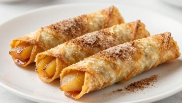 Taquitos alla torta di mele: questo dessert croccante si prepara in 23 minuti nell’Air Fryer