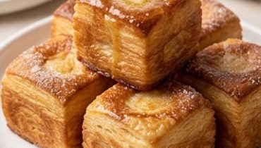 Cubi di Croissant Fatti in Casa