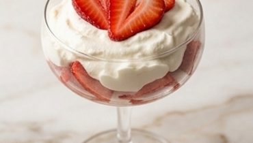 Dessert alle Fragole in 2 Minuti