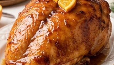 Tacchino Glassato allo Zucchero di Canna e Arancia nella Slow Cooker