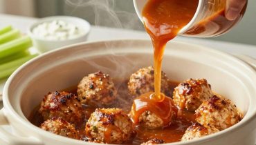 Polpette di pollo Buffalo allo slow cooker: la ricetta ai semi di lino che sostituisce la versione fritta