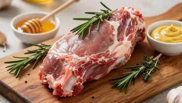 Spalla d’agnello confit: come miele e senape garantiscono una carne fondante in 3 ore