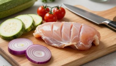 Pollo Hasselback Primavera: 44g di proteine, un solo piatto e 20 minuti cronometrati