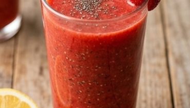 Smoothie Fragola e Zenzero