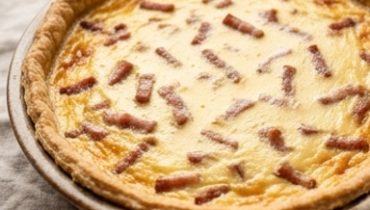 Quiche Lorraine Cremosa e Dorata
