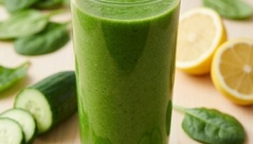 Smoothie Detox Spinaci Mela Limone