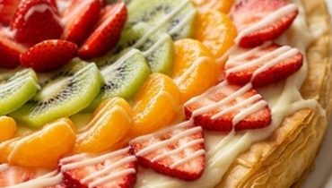 Crostata di Pasta Fillo alla Frutta Fresca