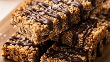 Barrette Granola Quinoa-Datteri al Cioccolato e Fleur de Sel