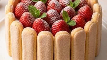 Charlotte Tiramisù alle Fragole