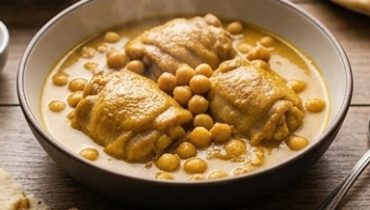 Curry di pollo al cocco