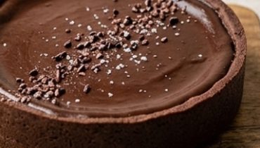 Flan basco al cioccolato