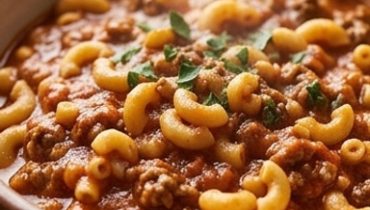 Goulash di Casa con Macinato e Maccheroni