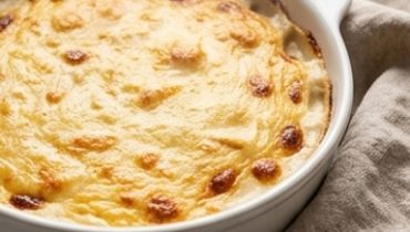 Gratin d’uova alla besciamella